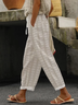 Damen Geometrisch Lang Hose Lässig Frühling/Herbst Hose