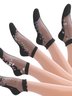 Heiß Verkauf Damen Kurz Tube Kristall Strümpfe Frühling und Sommer Dünn Bestickt Glas Seide Damen Strümpfe Im mittleren Alter und Alten Rutschfest Socken