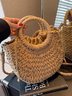 Gewebe Tasche GROSSE KAPAZITÄT Stroh Tasche Neuer Stil Feuer Gewebe Urlaub Stil Strand Vielseitig Schulter Bote Tasche