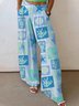 Damen Oberstoff Lang Hose Lässig Frühling/Herbst Hose