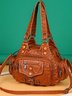 Retro Modisch eine Schulter Umhängetasche Handtasche Gewaschen Weich Leder Damen Tasche