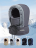 Winter Warm Lei Feng Hut Herren und Damen Ohr-Schutz mit Vlies-Futter Verdickt Radfahren Alles in einem Kältebeständig Gesicht Maske/Nackenwärmer Schnee Hut